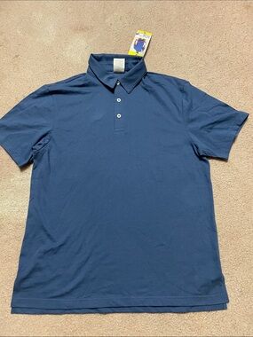 Gs Men’s Polo Shirt - Slate Blue(size: s)nwt